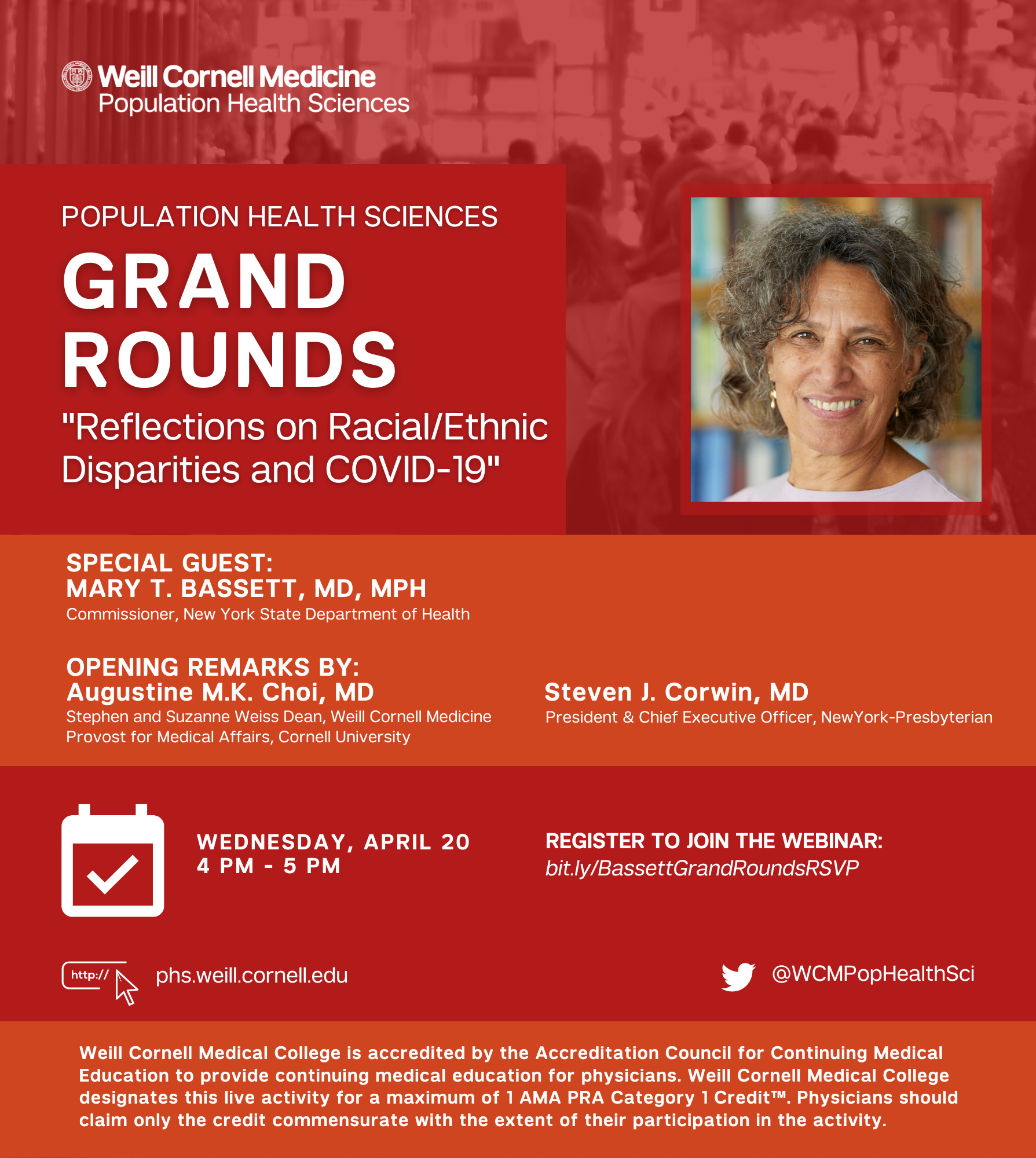 Mary Bassett Grand Rounds Flyer Mary Bassett Grand Rounds Flyer