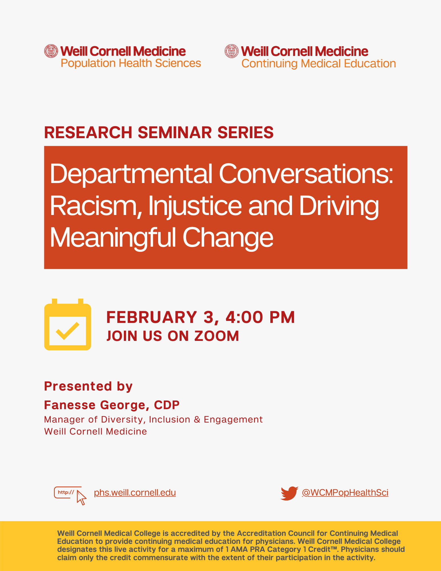 February 2021 Research Seminar Flyer February 2021 Research Seminar Flyer