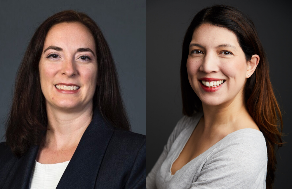 Photos of Drs. Brenna Farmer and Heather Yeo