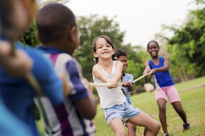 Photo of children playing