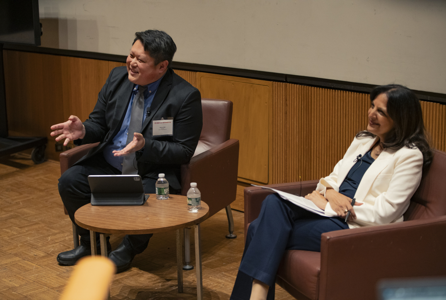 Photo of Dr. Kaushal and Dr. Wei