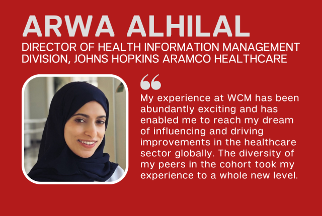 Callout graphic of Arwa AlHilal
